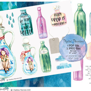Bottled Tears - Artspirations printable