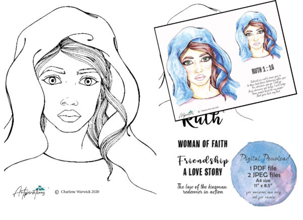Ruth - Artspirations printable