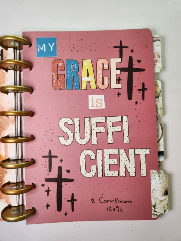 WGS 202304 - My grace is sufficient - 2 Cor 12v9 - Painted Lemons - Image 6